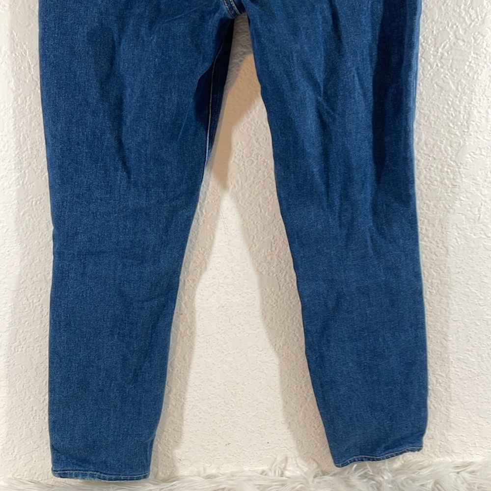 PAIGE Flaunt Cheeky Blue Skinny in Roam Denim Jeans Size 30 - Picture 9 of 16